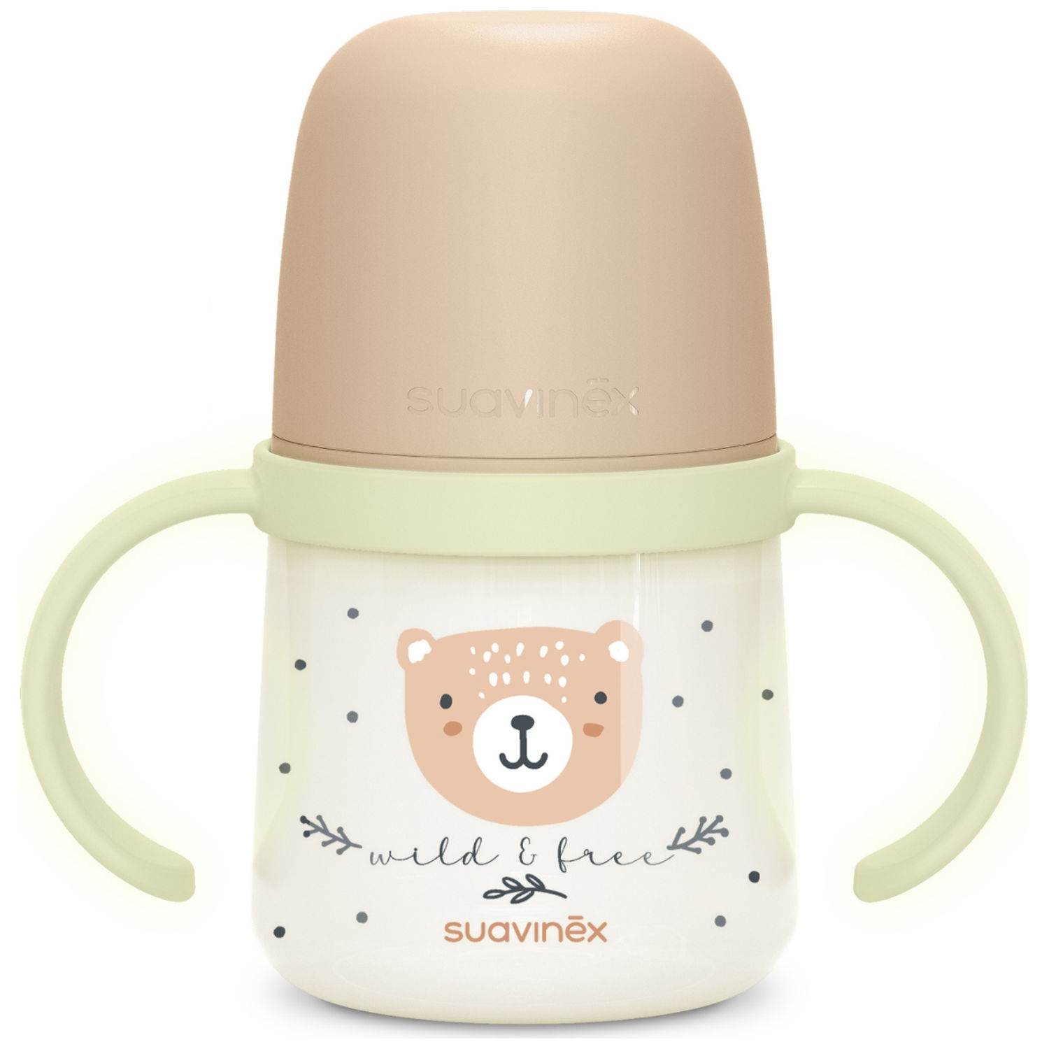 Biberon d'apprentissageWild&Free Night and Day Marron (150Ml) (Suavinex) - Image 5