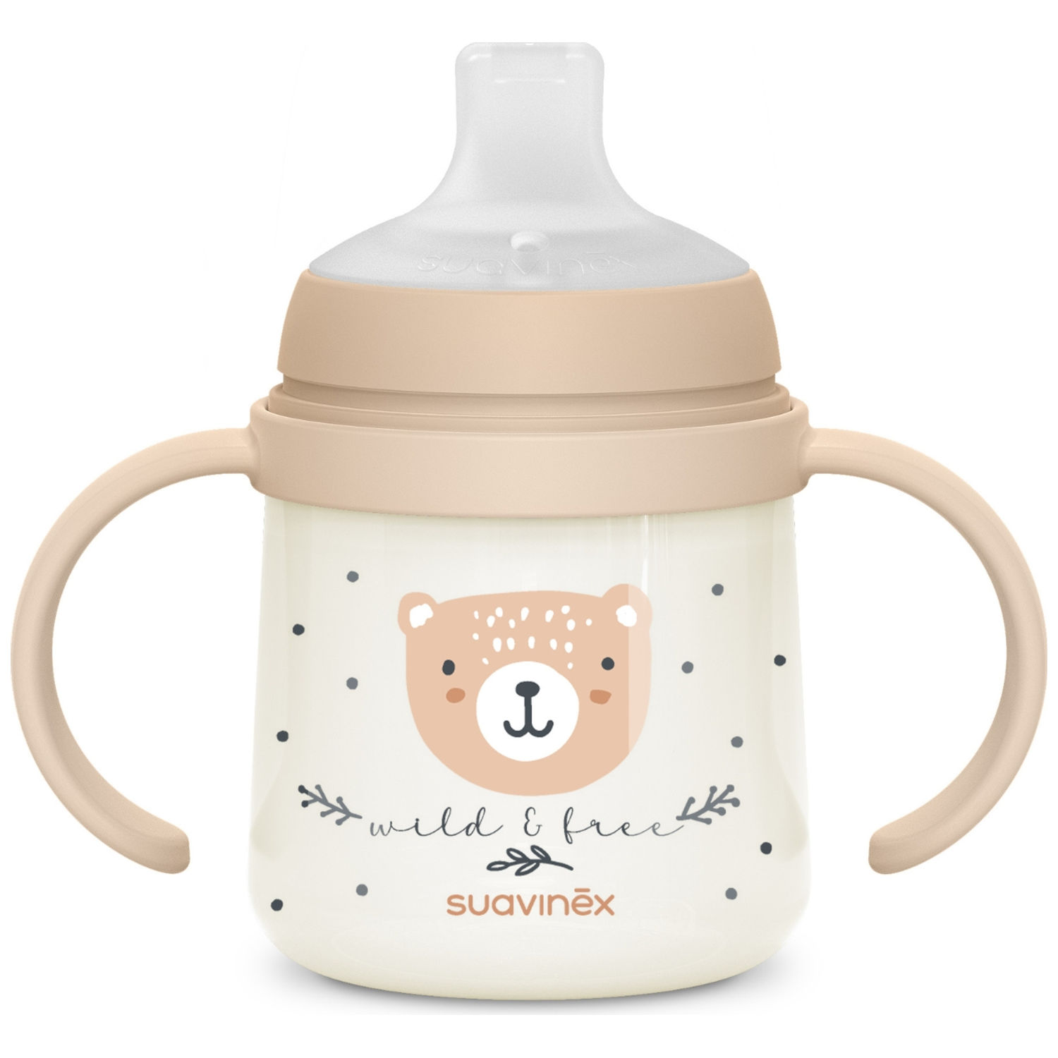Biberon d'apprentissageWild&Free Night and Day Marron (150Ml) (Suavinex) - Image 6