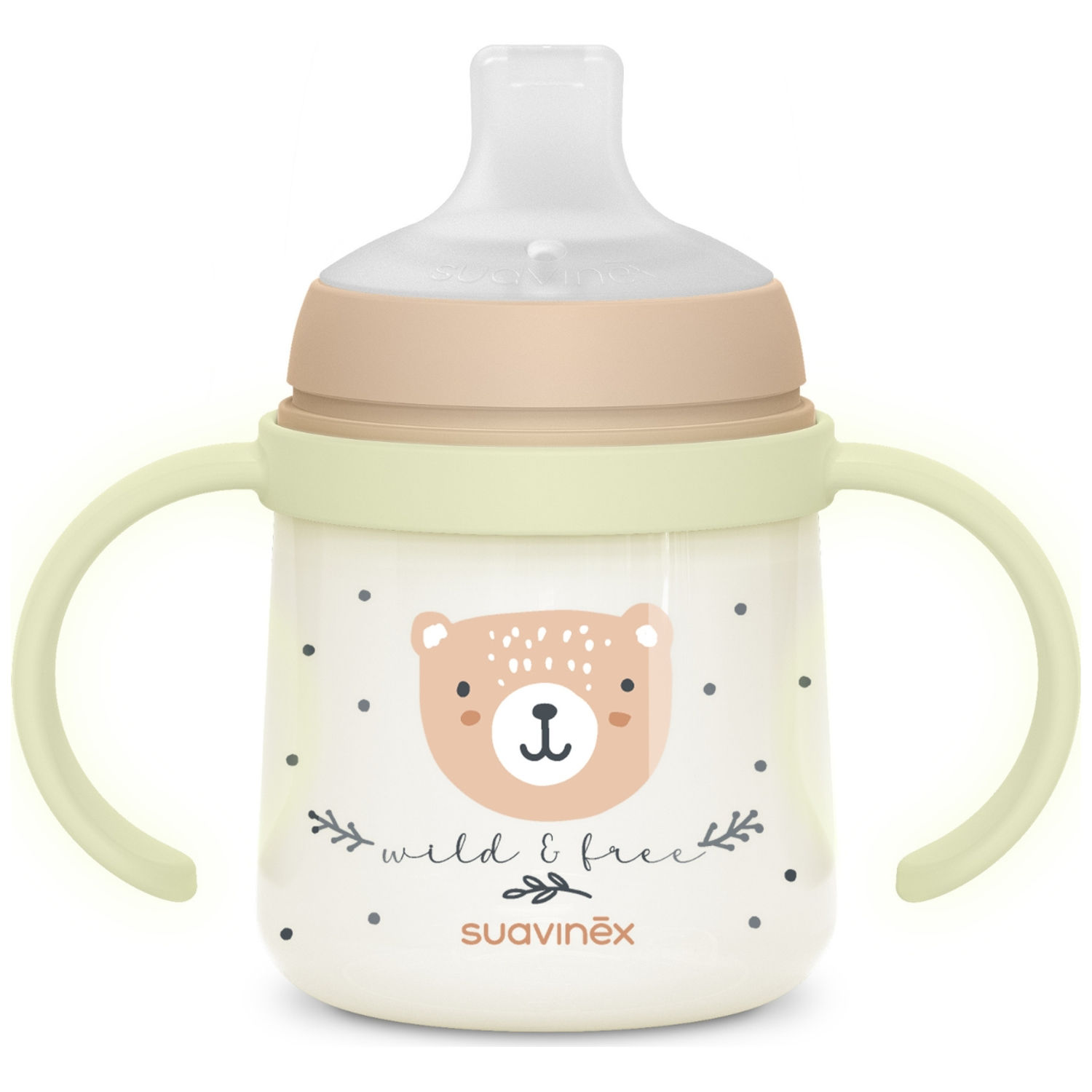 Biberon d'apprentissageWild&Free Night and Day Marron (150Ml) (Suavinex) - Image 7