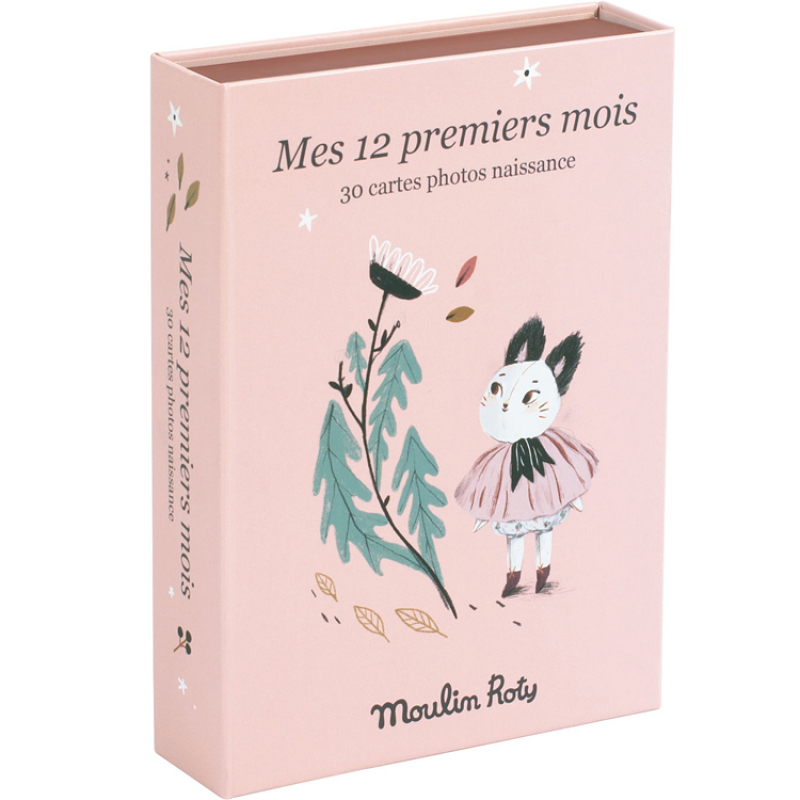 Cartes étapes Mes 12 premiers mois Après la pluie (30 cartes) (Moulin Roty) - Image 1