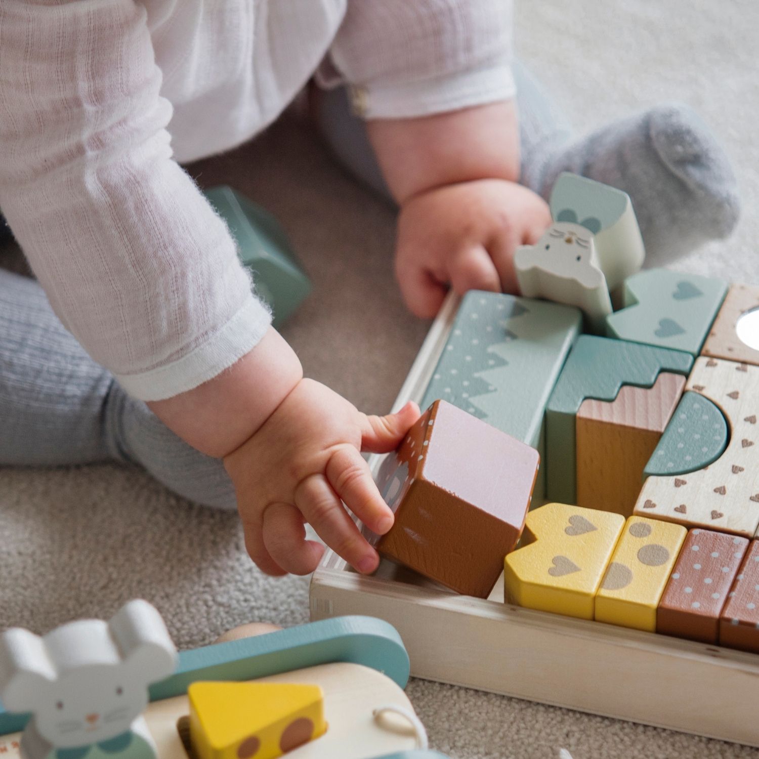 Blocs de construction en bois Poppy (Walking Mum) - Image 3