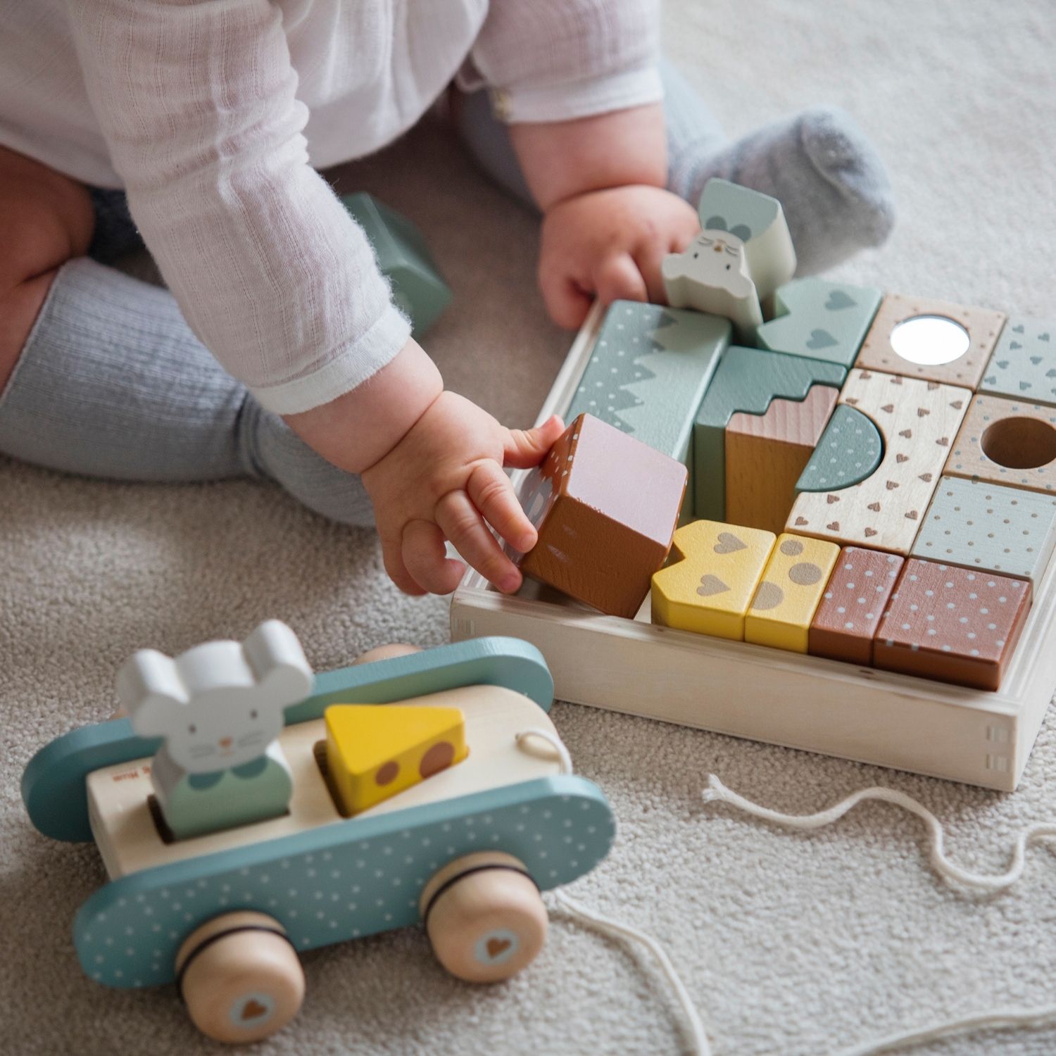 Blocs de construction en bois Poppy (Walking Mum) - Image 4