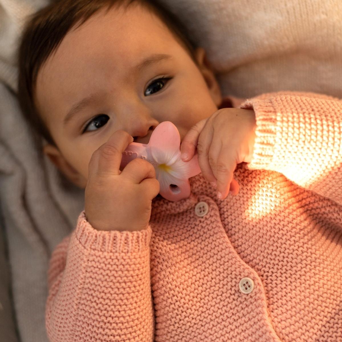 Mini jouet de dentition Bella the flower (Oli and Carol) - Image 5