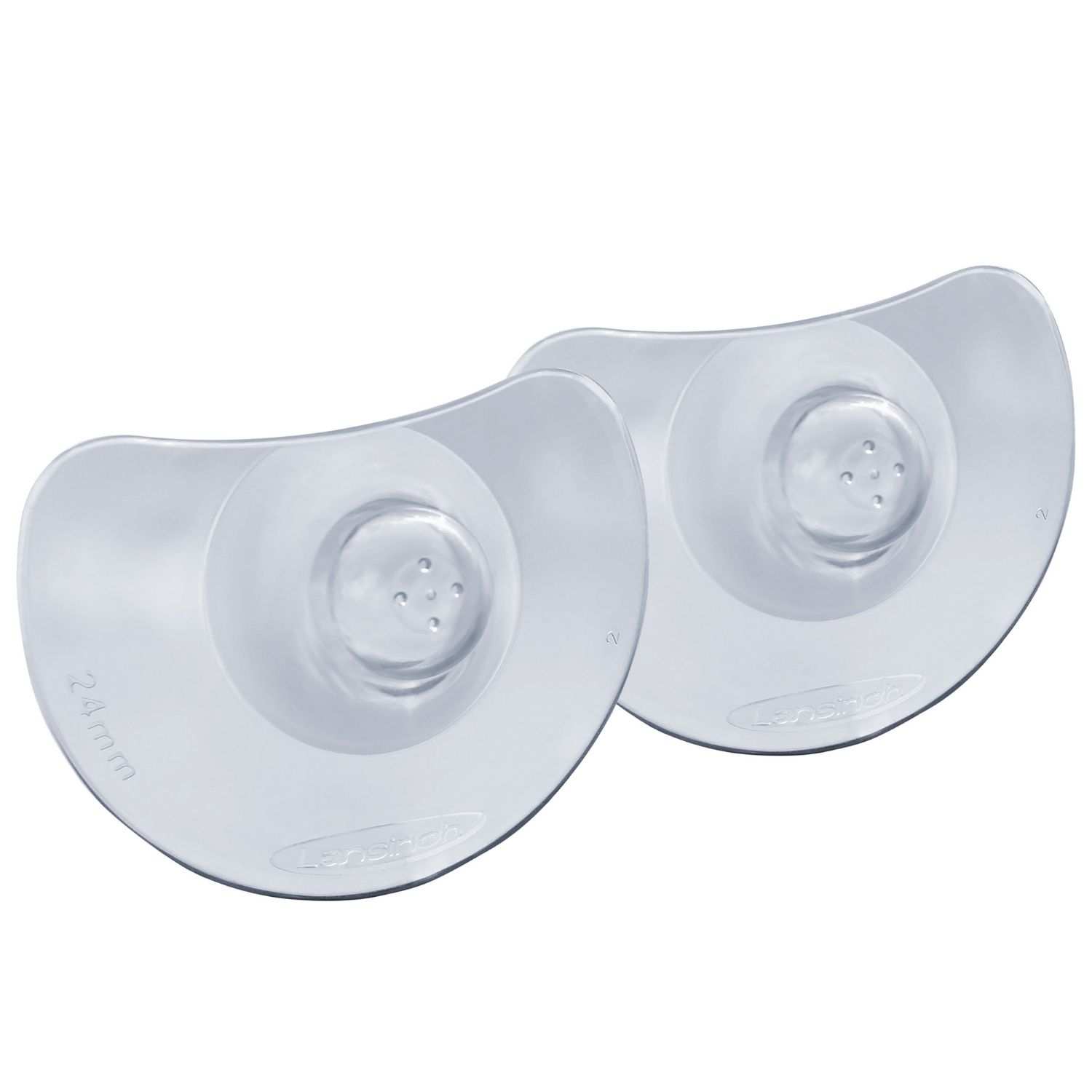 Lot de 2 bouts de sein contact T1 (20 mm) (Lansinoh) - Image 2