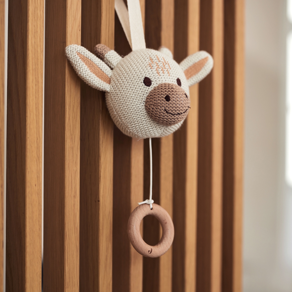 Peluche musicale Girafe (14 cm) (Jollein) - Image 1