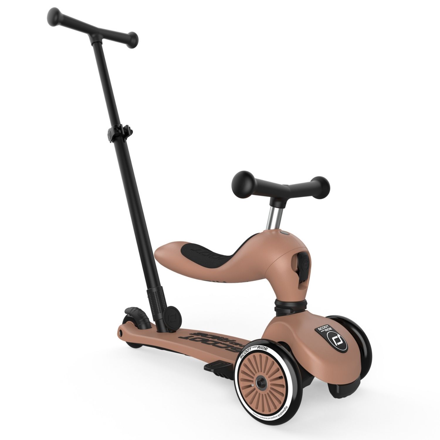 Porteur évolutif Highwaykick 1 Push and Go Mocha (Scoot And Ride) - Image 4