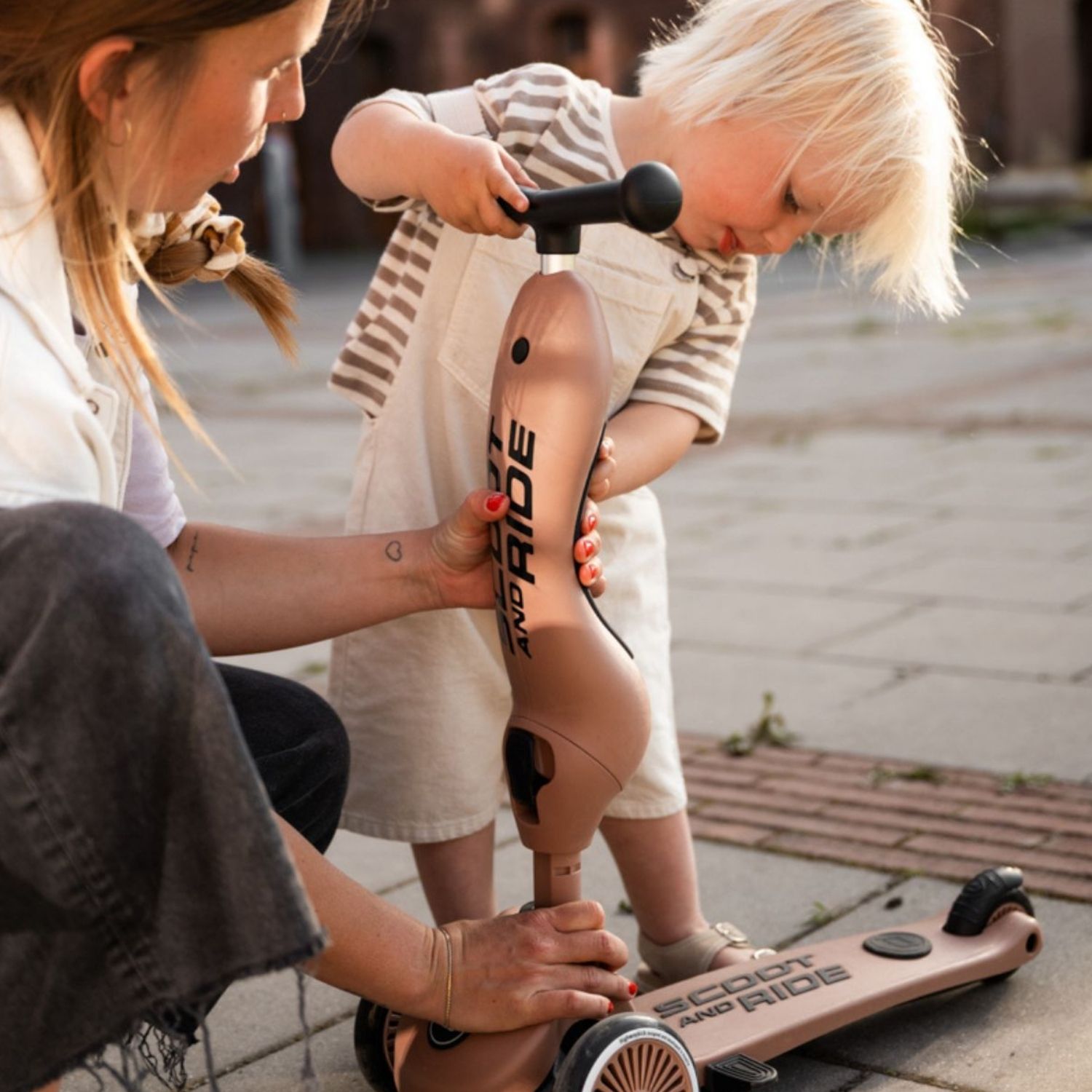 Porteur évolutif Highwaykick 1 Push and Go Mocha (Scoot And Ride) - Image 3