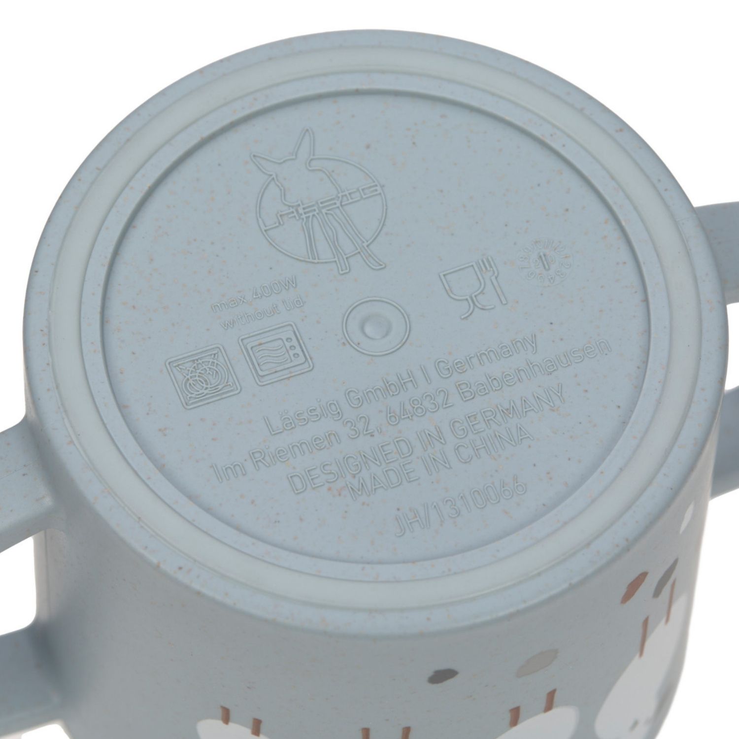 Tasse à bec Tiny Farmer mouton et oie bleue (Lassig) - Image 3