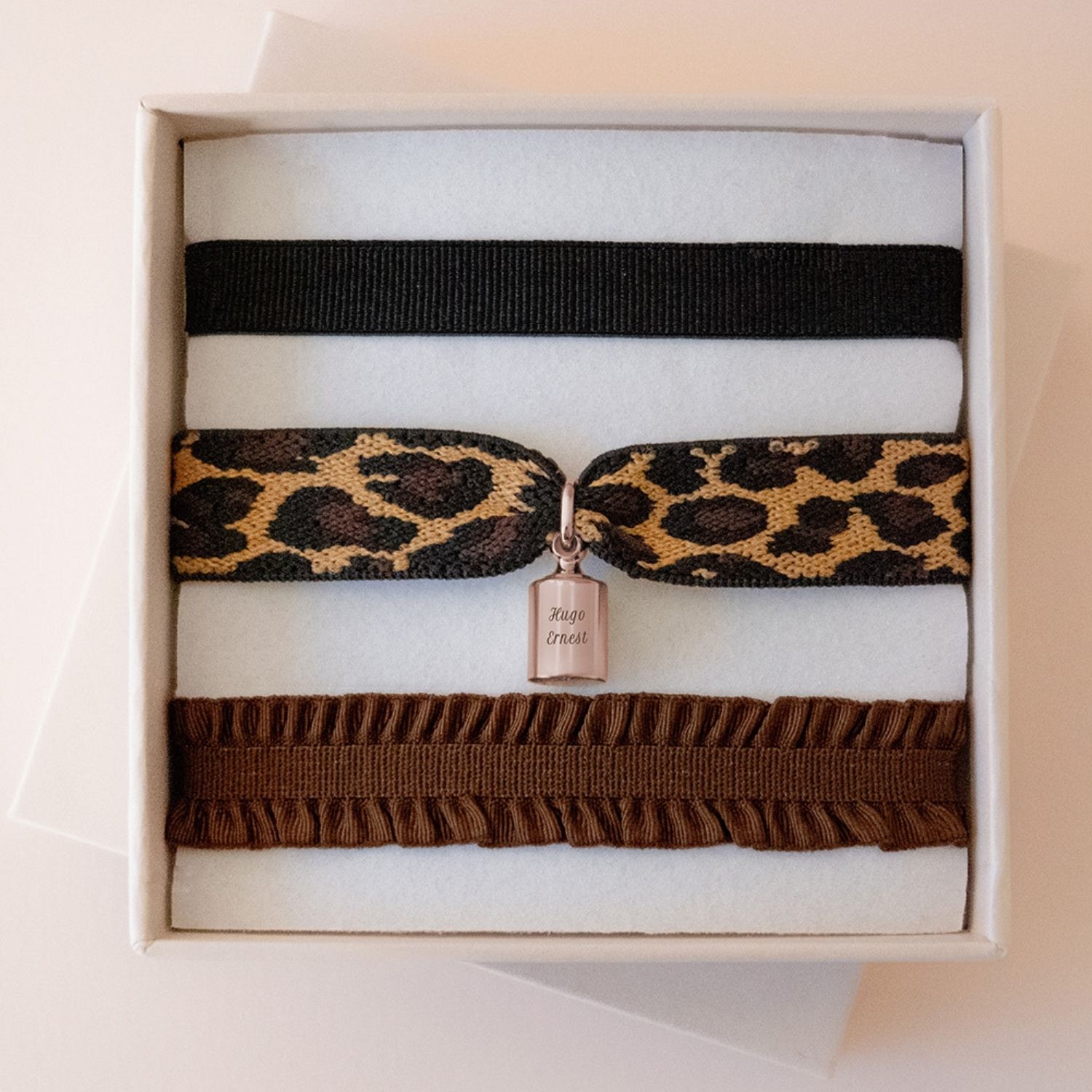 Coffret bracelets Léopard Mon Petit Poids (personnalisable) (Mon Petit Poids) - Image 2