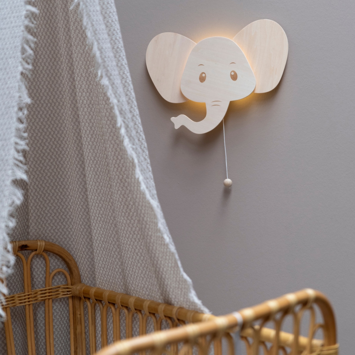 Applique murale en bois Wonder Eléphant (Baby's Only) - Image 2