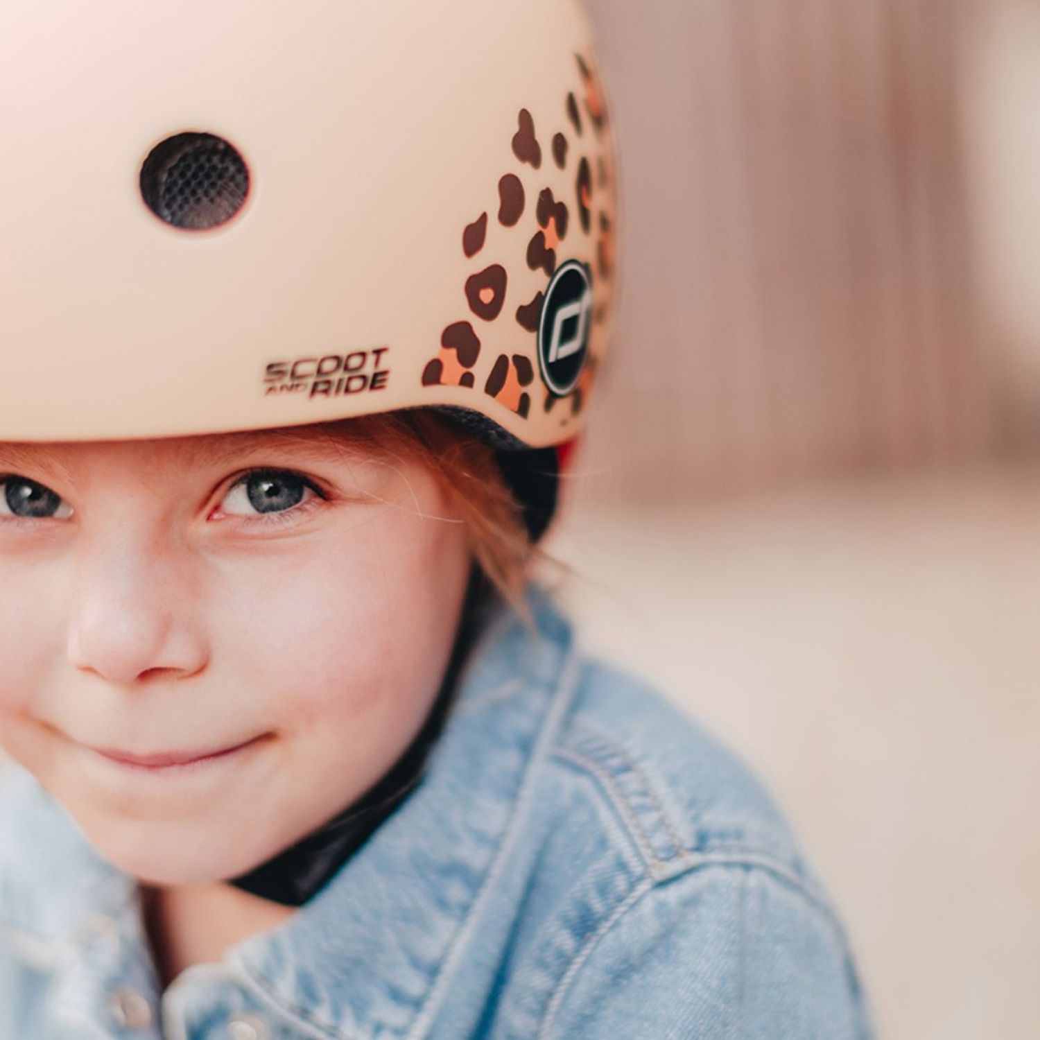 Casque Leopard XXS (45-51 cm) (Scoot And Ride) - Image 2
