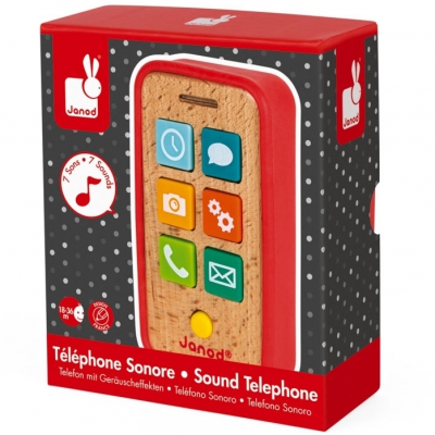 Téléphone bébé sonore (Janod) - Image 7