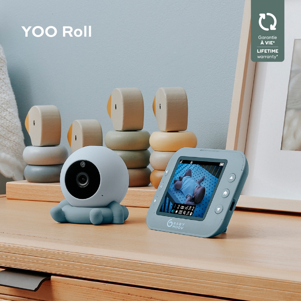 Babyphone avec caméra sans fil Yoo Roll (Babymoov) - Image 1