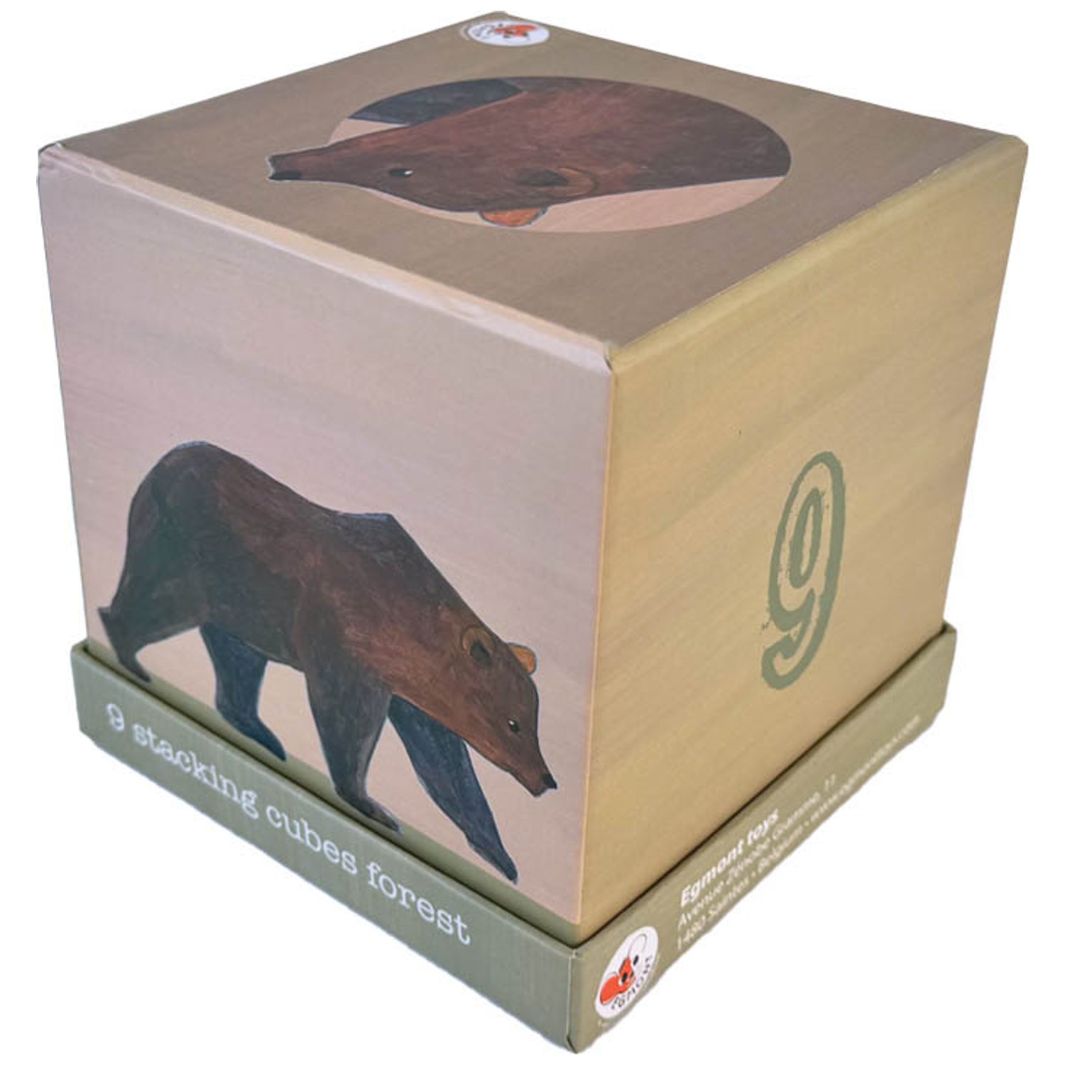 Cubes à empiler Forêt (Egmont Toys) - Image 4