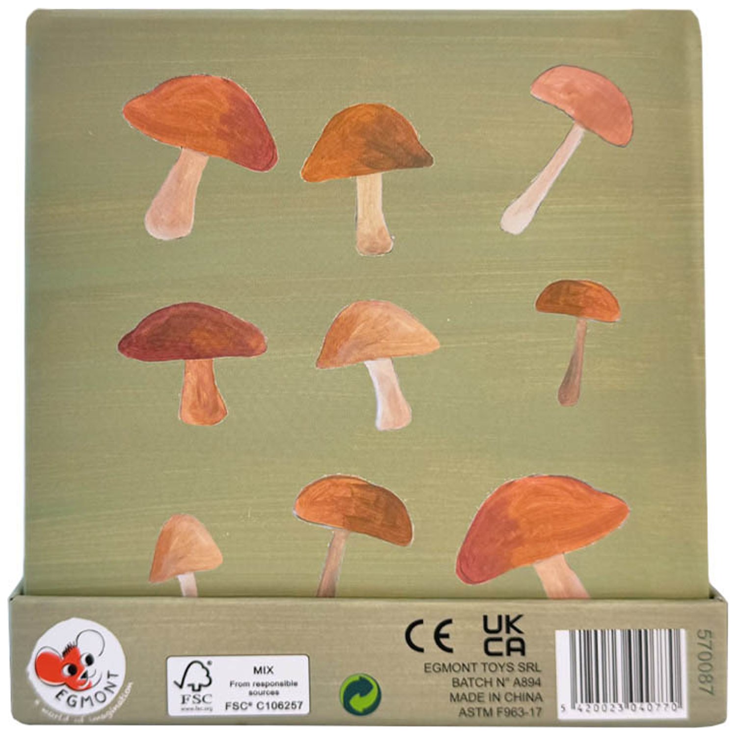 Cubes à empiler Forêt (Egmont Toys) - Image 6