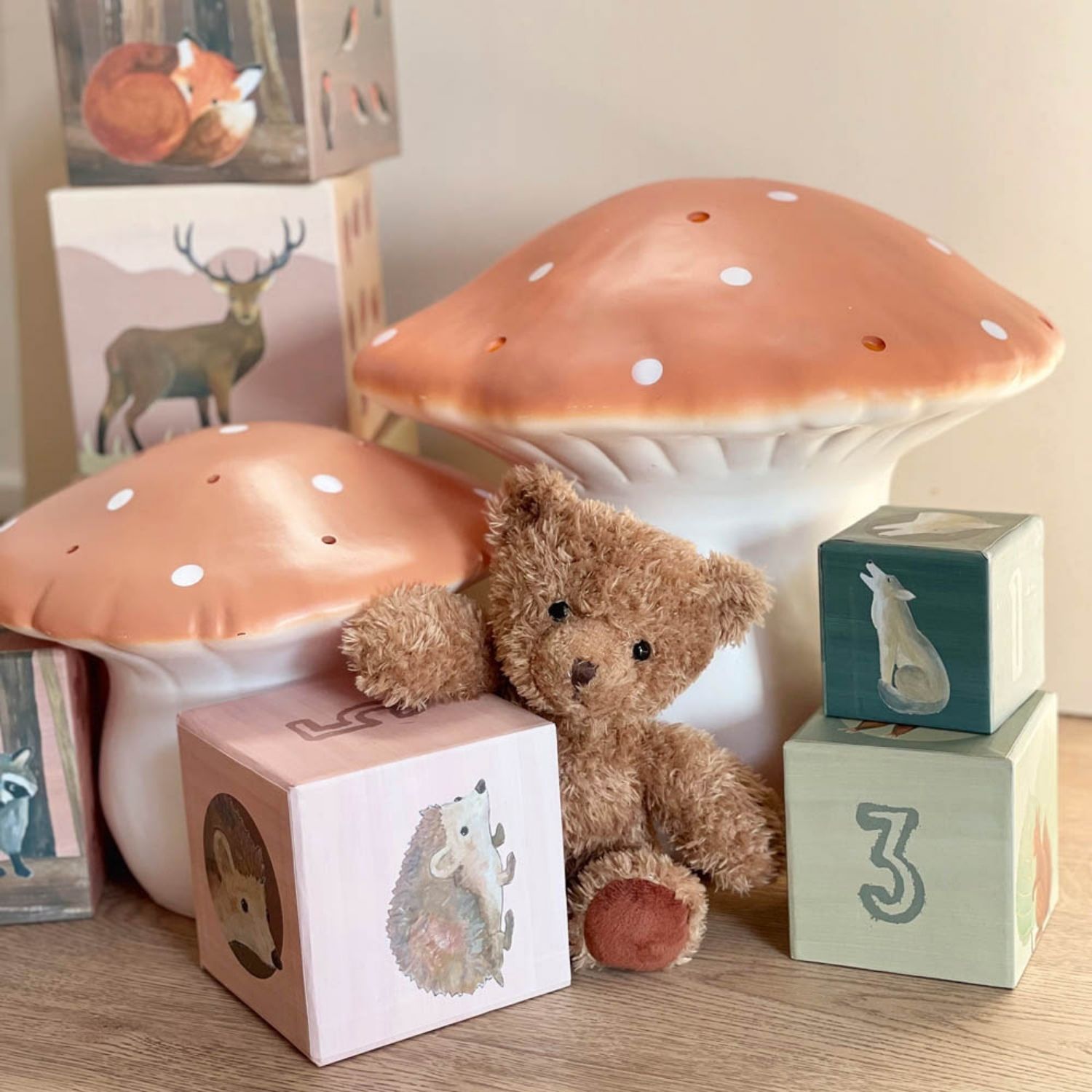 Cubes à empiler Forêt (Egmont Toys) - Image 3