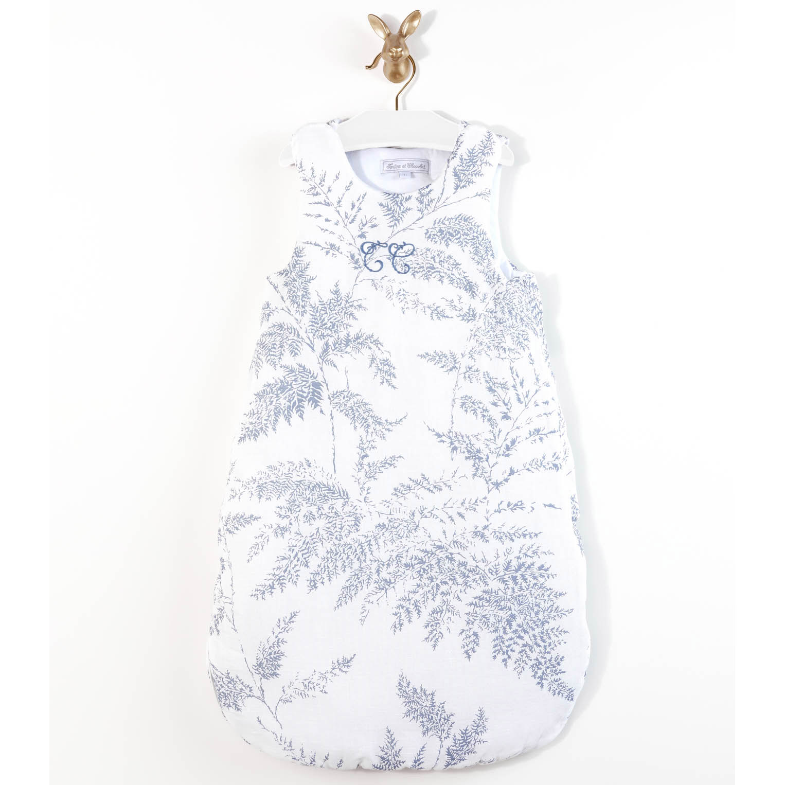 Gigoteuse légère en coton et lin Feuillage (70 cm) (Tartine et Chocolat) - Image 6
