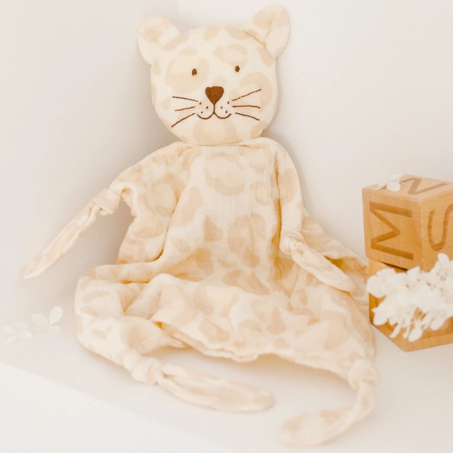 Pleine Lune - Doudou bola Léopard