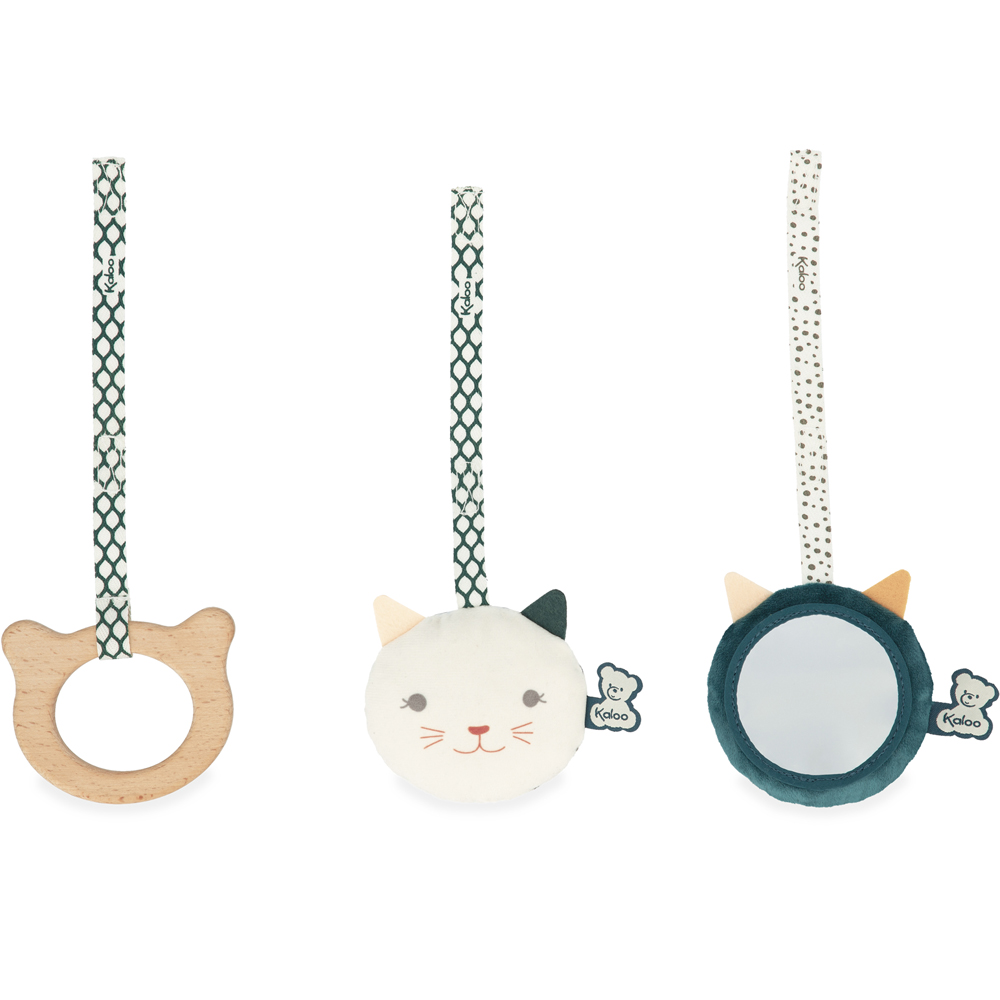 Kaloo - Lot de 3 jouets sensoriels nomades