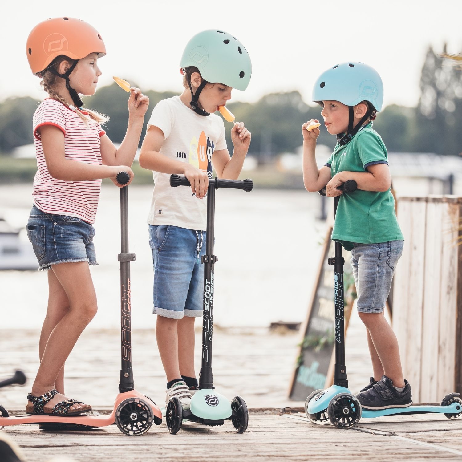 Casque pour enfant Kiwi (taille S-M) (Scoot And Ride) - Image 2