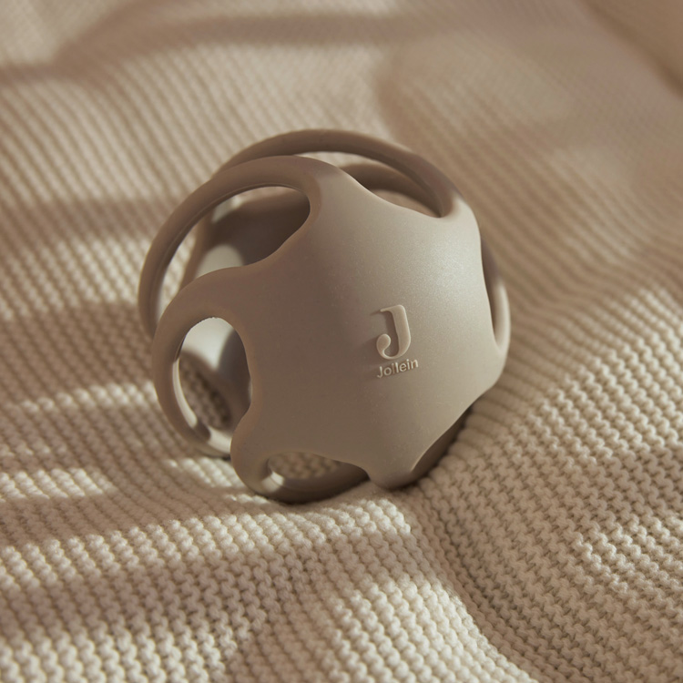 Anneau de dentition Balle Silicone Nougat