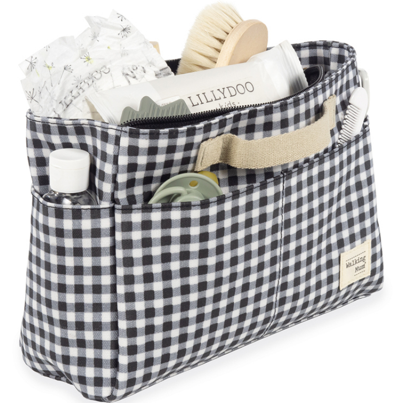 Trousse de toilette I Love Vichy noir (Walking Mum) - Image 8