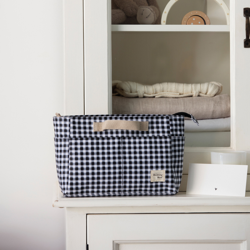 Trousse de toilette I Love Vichy noir (Walking Mum) - Image 3