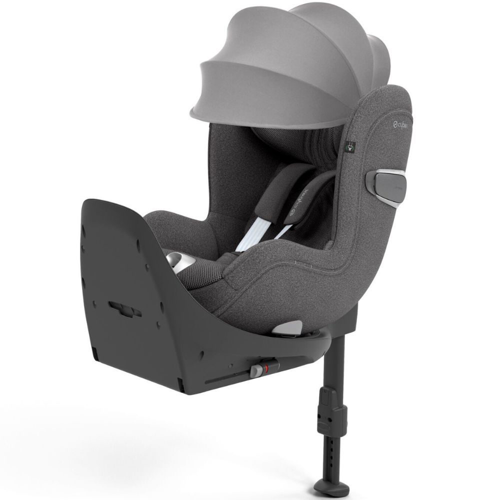 Cybex - Siège-auto Sirona T iSize Tissu Plus Mirage Grey (Groupe 0+-1)
