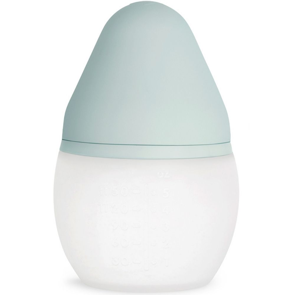 Biberon anti-colique en silicone ivy green (150 ml) (Elhée) - Image 7