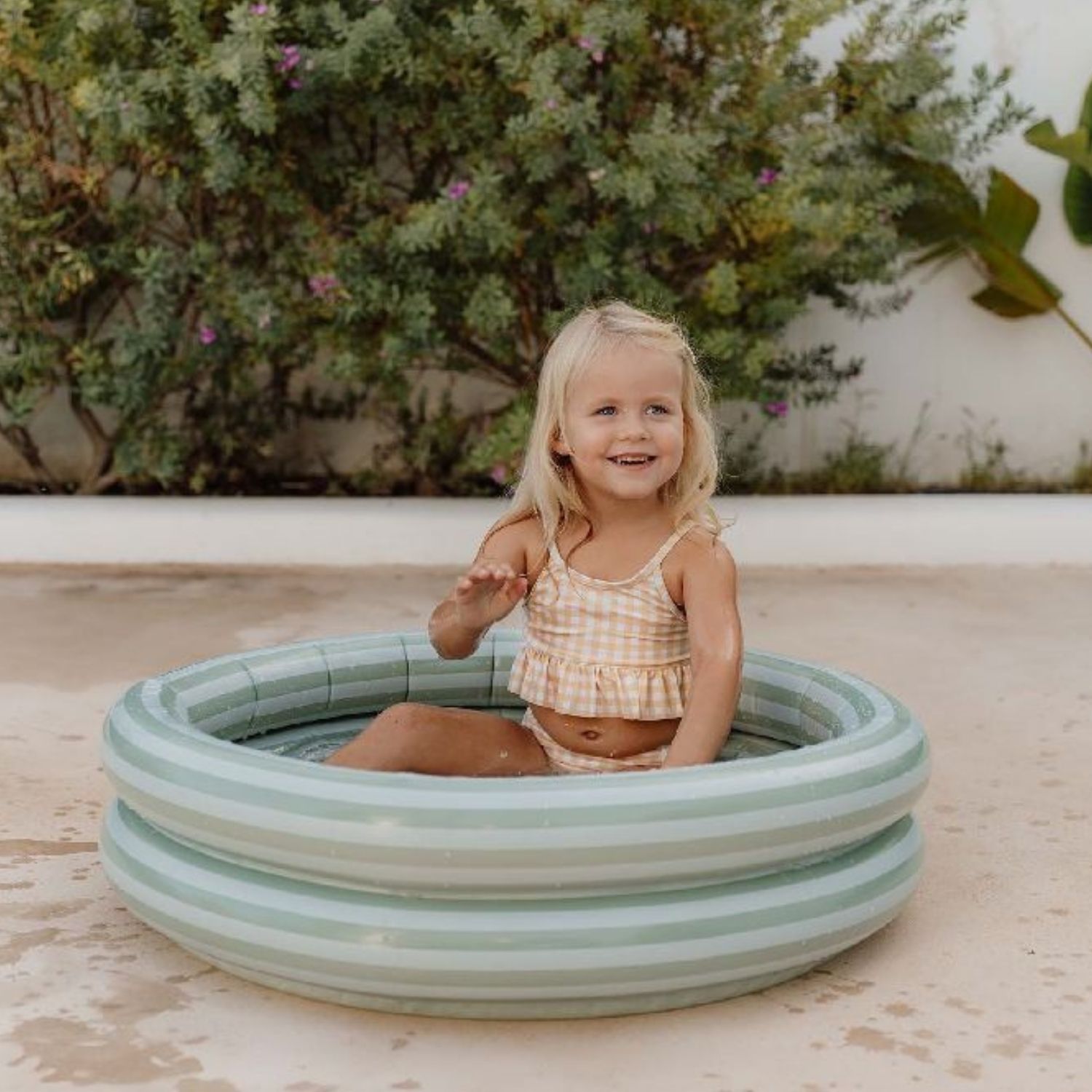 Piscine gonflable Fresh Greens (80 cm) (Little Dutch) - Image 2