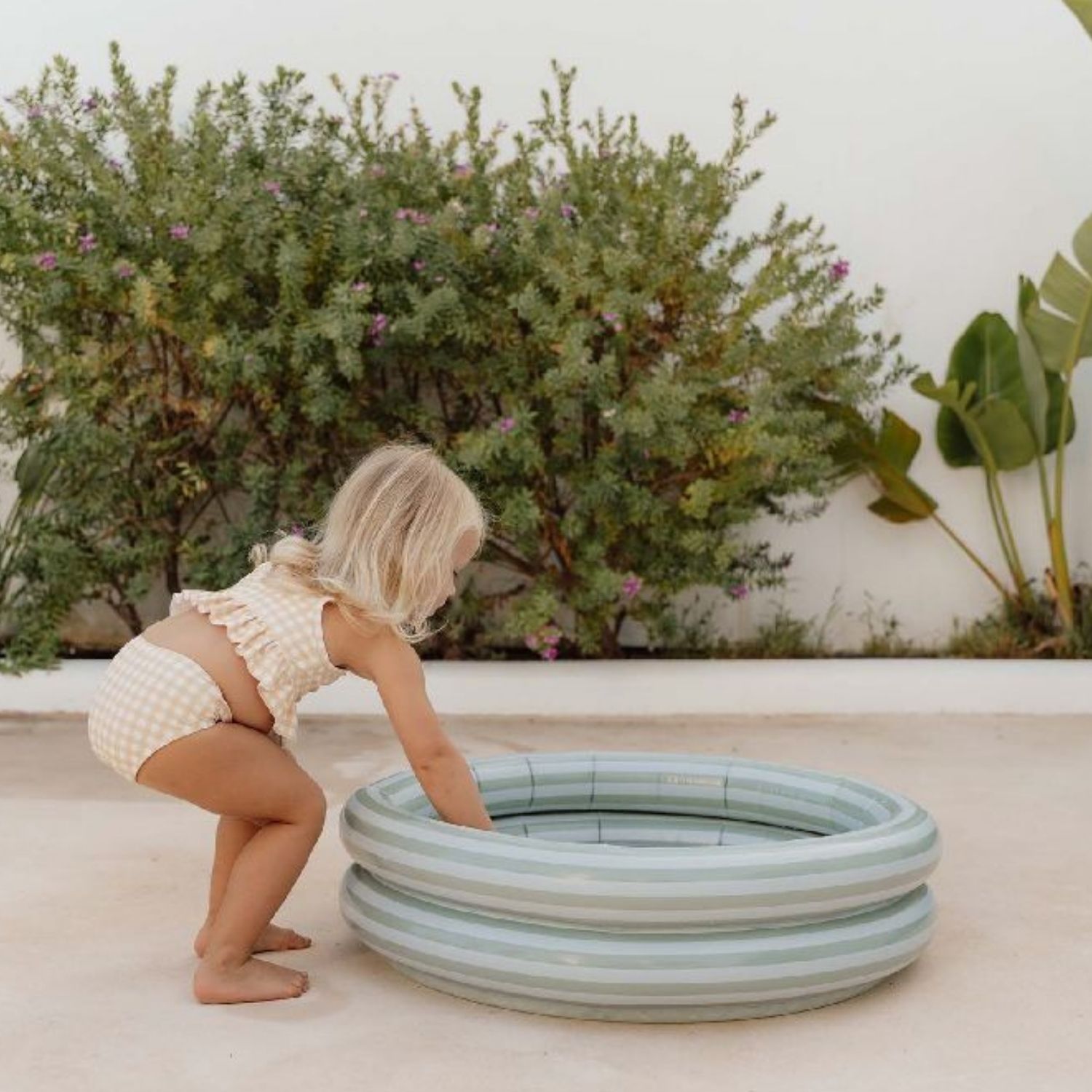 Piscine gonflable Fresh Greens (80 cm) (Little Dutch) - Image 3