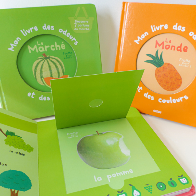 Mon livre des odeurs et des couleurs - les fruits - Reconditionné (Auzou Editions) - Image 4
