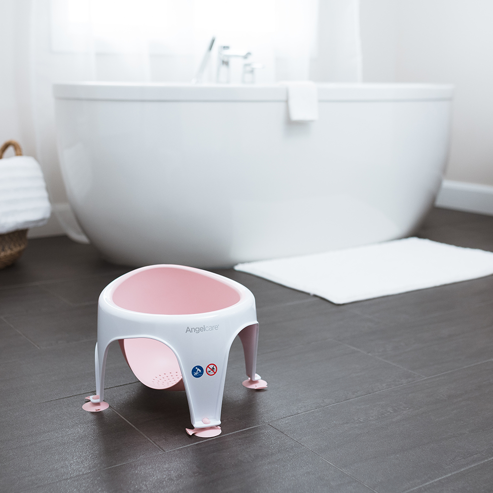 Siège de bain rose clair (Angelcare) - Image 2