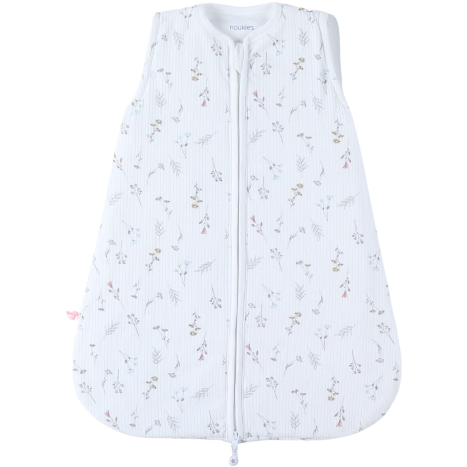 Gigoteuse jersey pointelle Pretty flowers TOG 1.0 - 2.0 (50 cm) (Noukie's) - Image 1