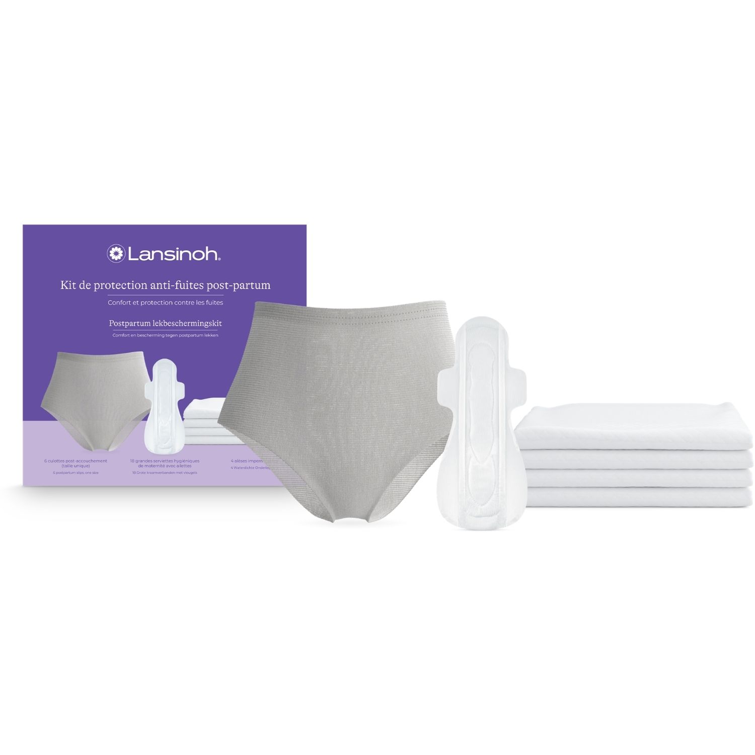 Kit de protection anti-fuites Postpartum (Lansinoh) - Image 1