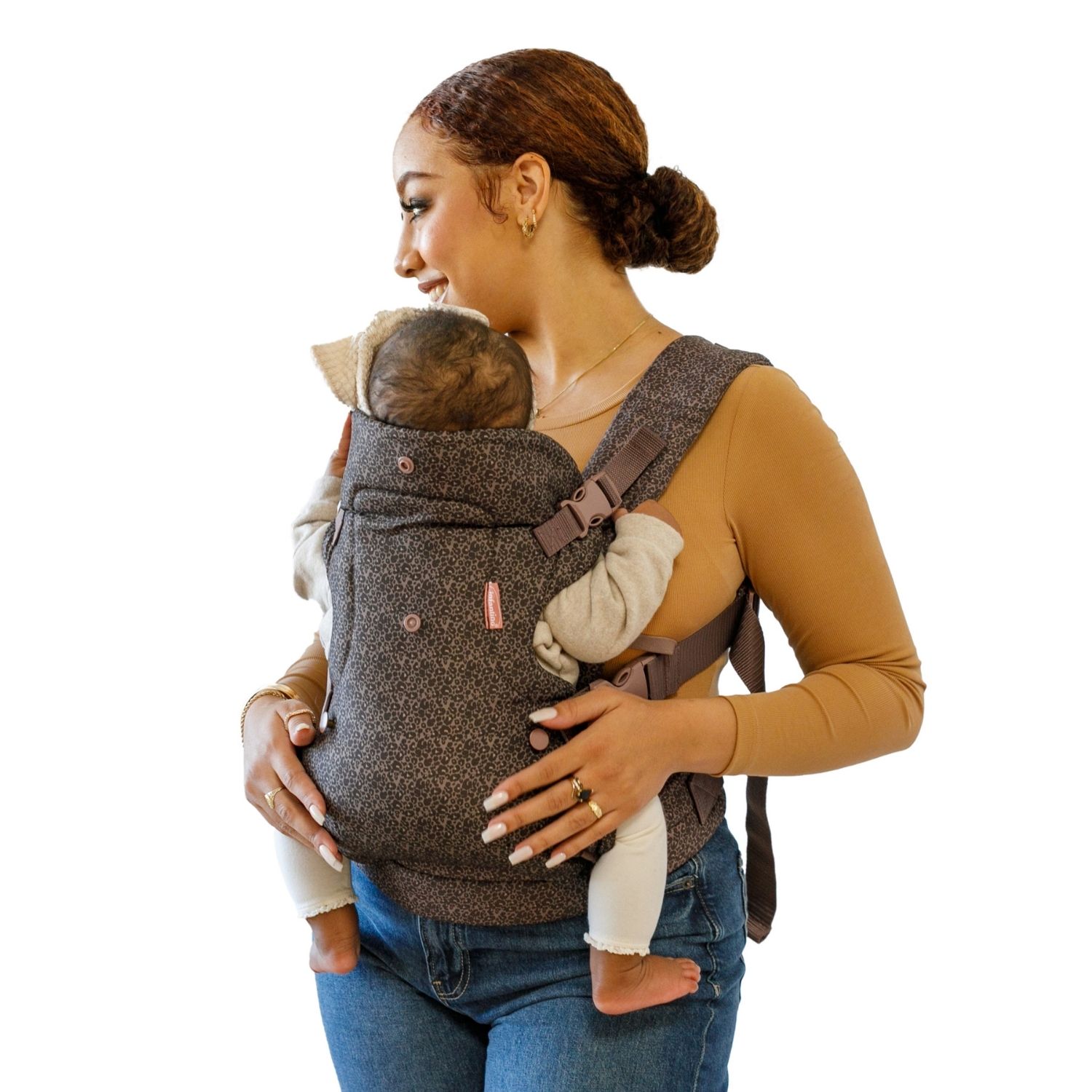 Porte-Bébé Flip Ergo 4 en 1 - Leopard (Infantino) - Image 4