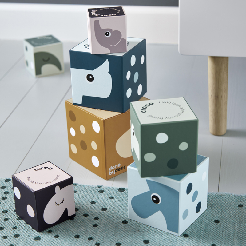 Cubes à empiler Deer Friends (8 cubes) (Done by deer) - Image 2