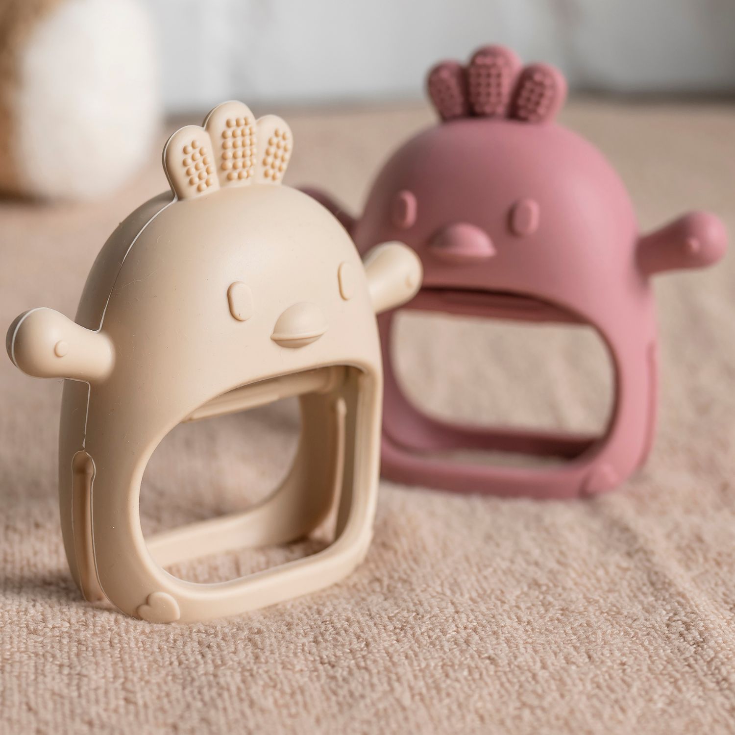 Moufle de dentition Vieux Rose (Nattou) - Image 2