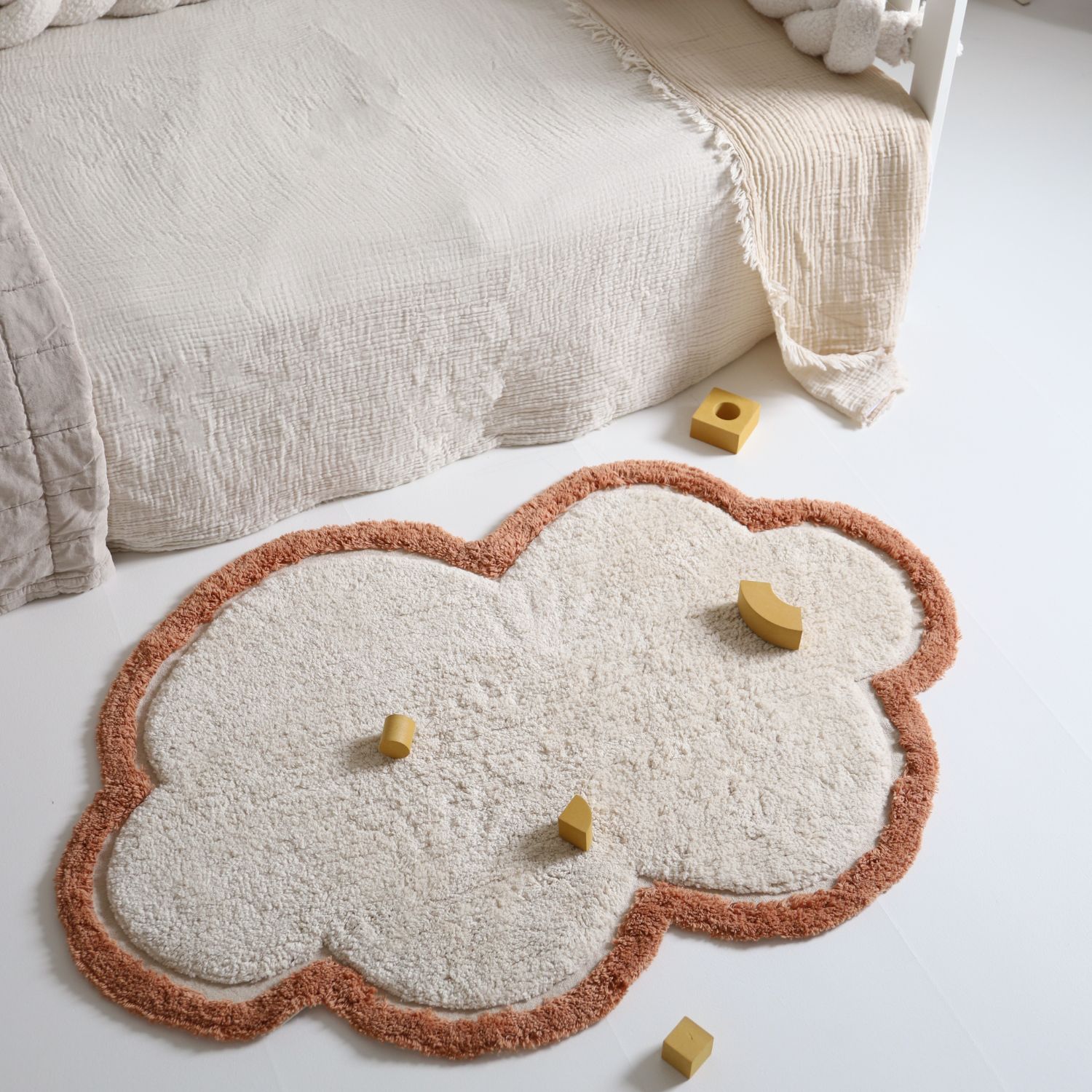 Tapis Little Nimbus Toffee (70 x 110 cm) (Nattiot) - Image 1