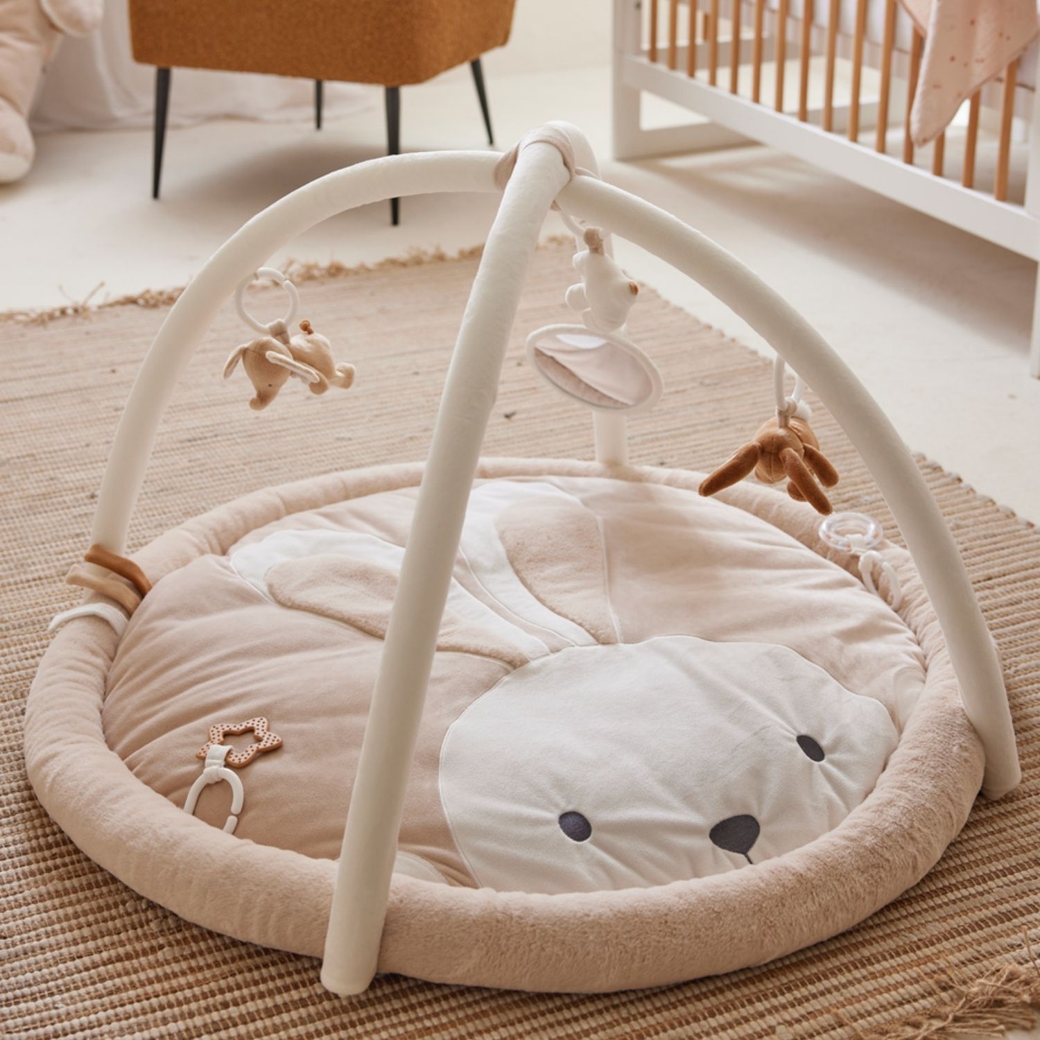 Tapis d'éveil avec arches Snow (Noukie's) - Image 1