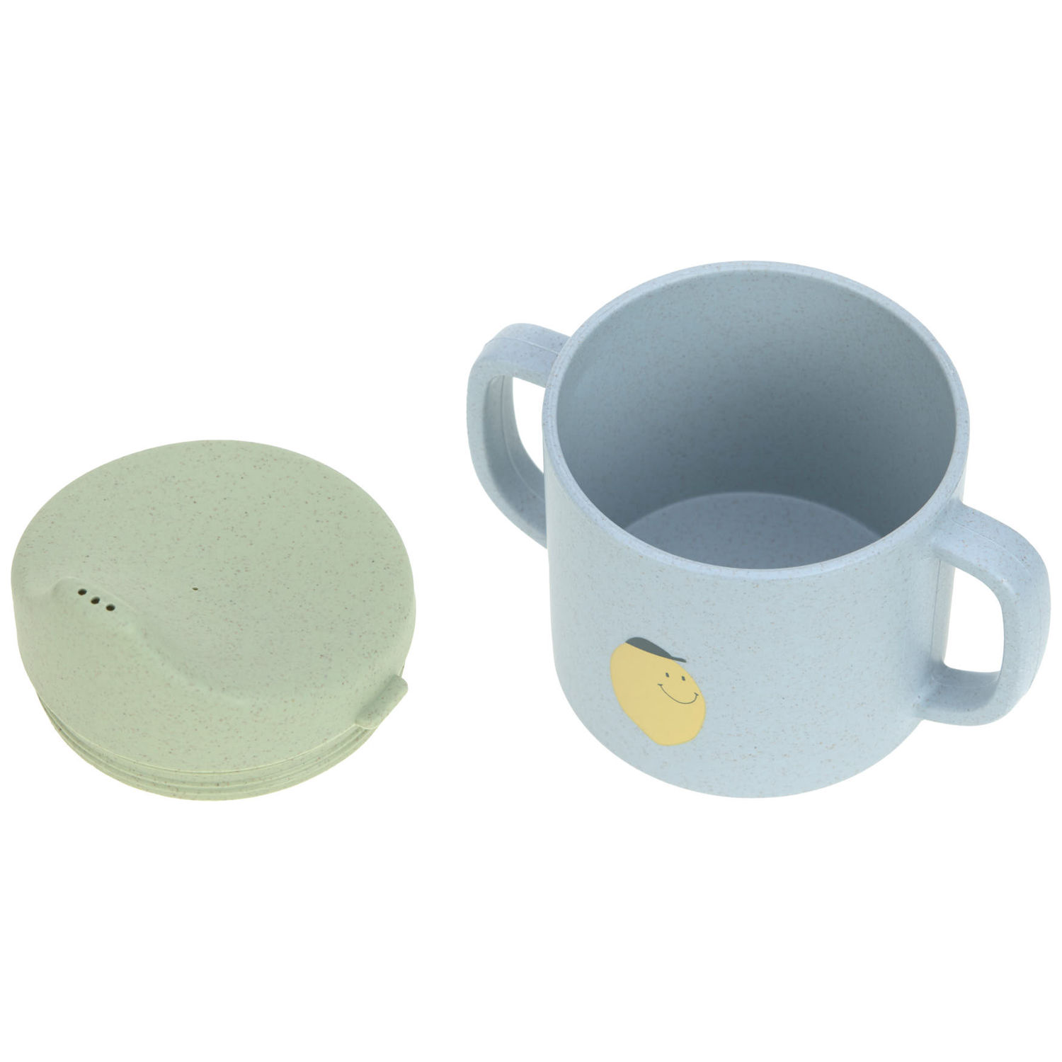 Tasse d´apprentissage en polypropylène et cellulose Happy Fruits citron (Lassig) - Image 3