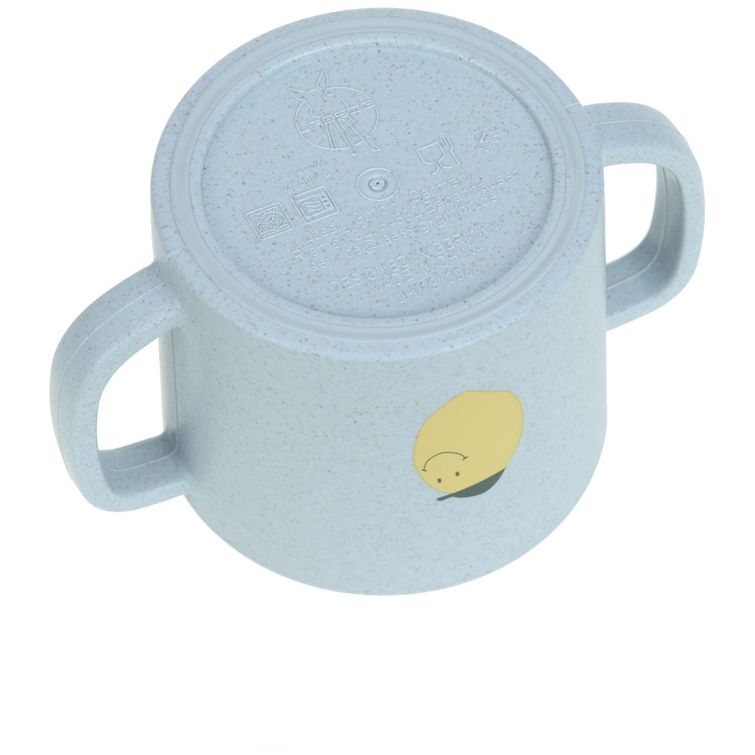 Tasse d´apprentissage en polypropylène et cellulose Happy Fruits citron (Lassig) - Image 4