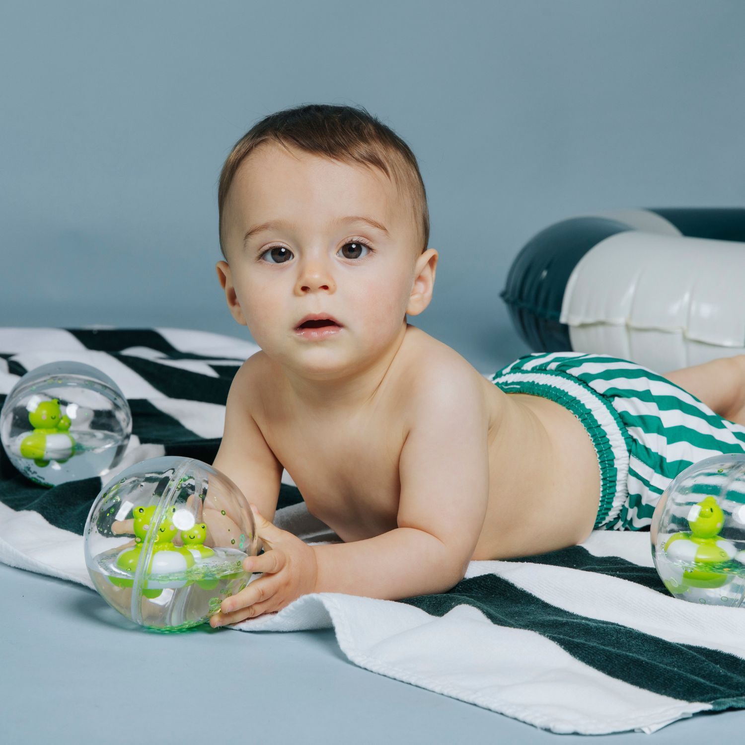 Balle flottante Happy Bubbles Froggies (Petit Boum) - Image 1