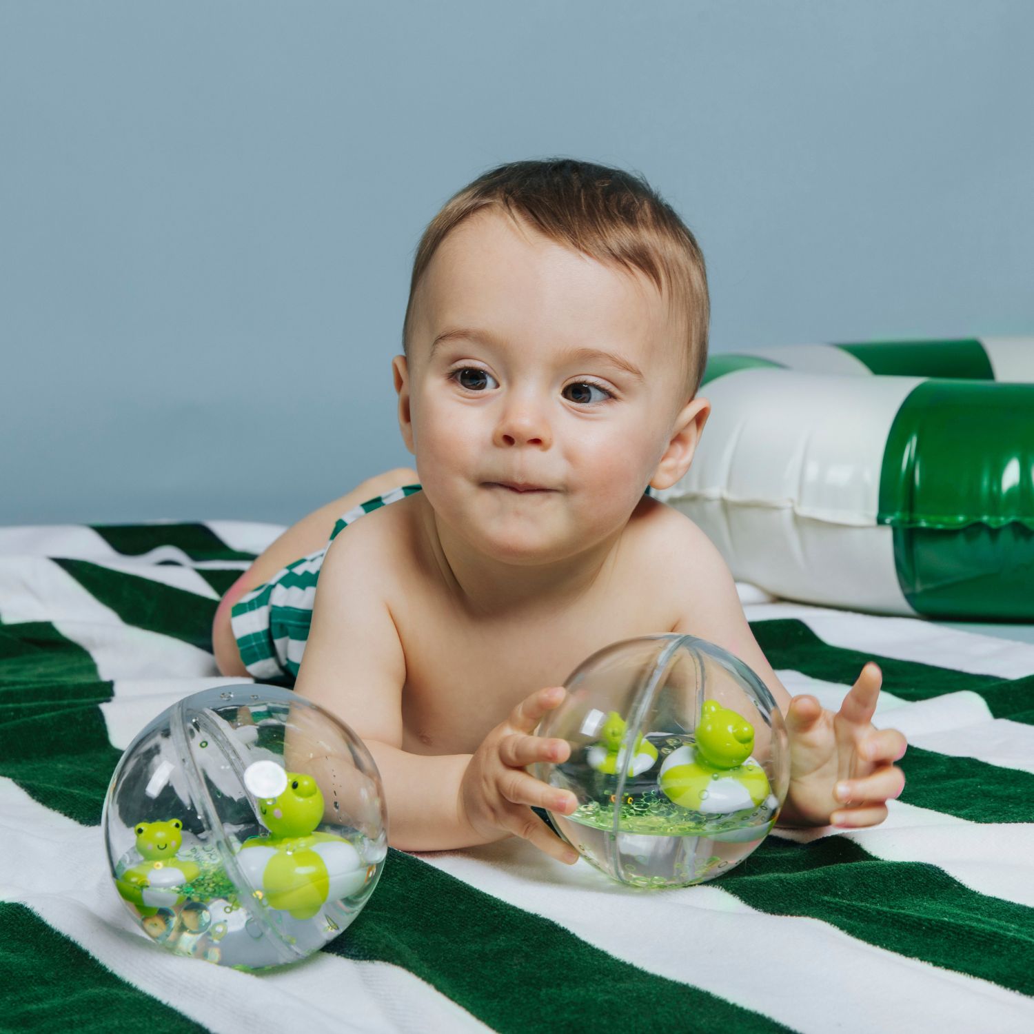 Balle flottante Happy Bubbles Froggies (Petit Boum) - Image 2
