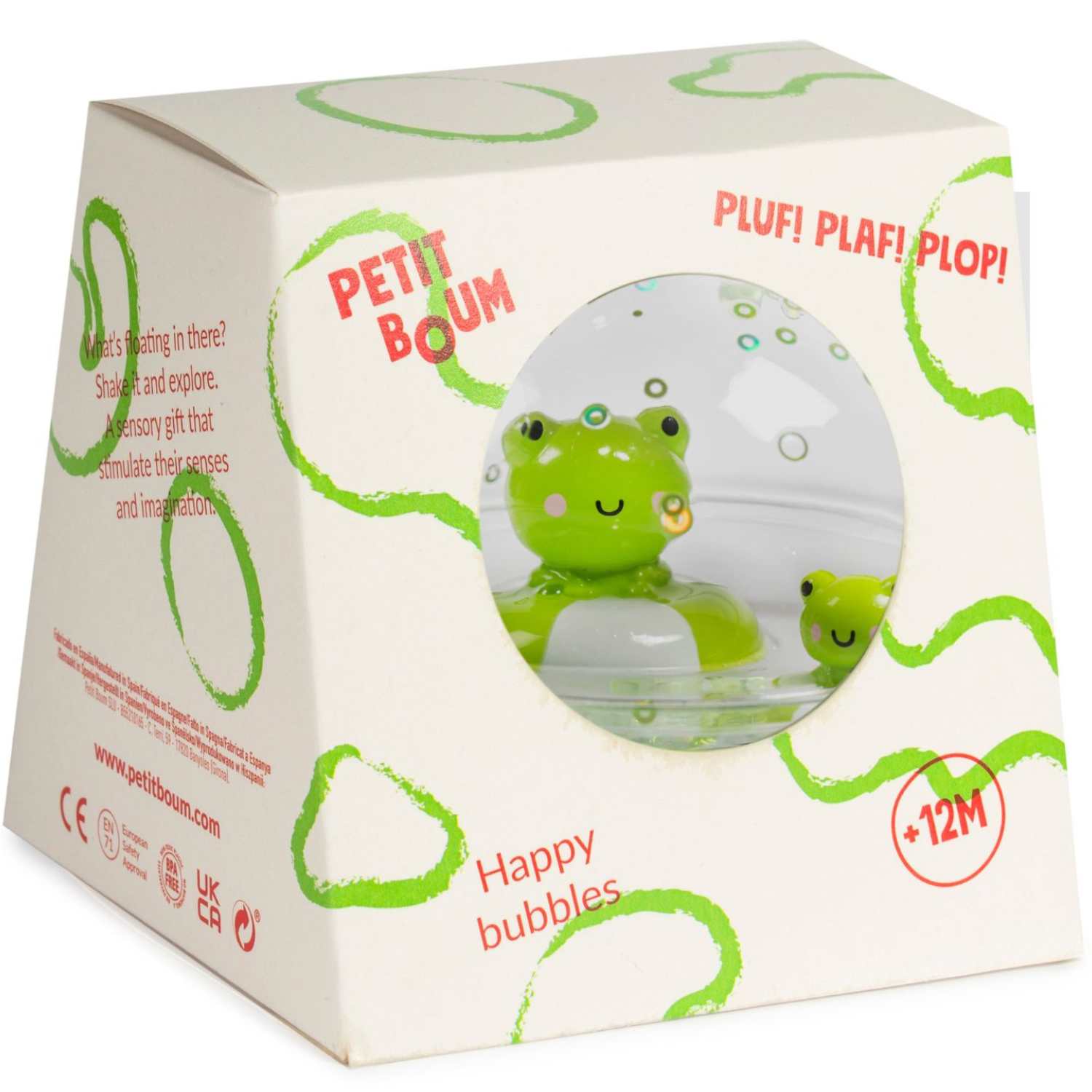 Balle flottante Happy Bubbles Froggies (Petit Boum) - Image 5