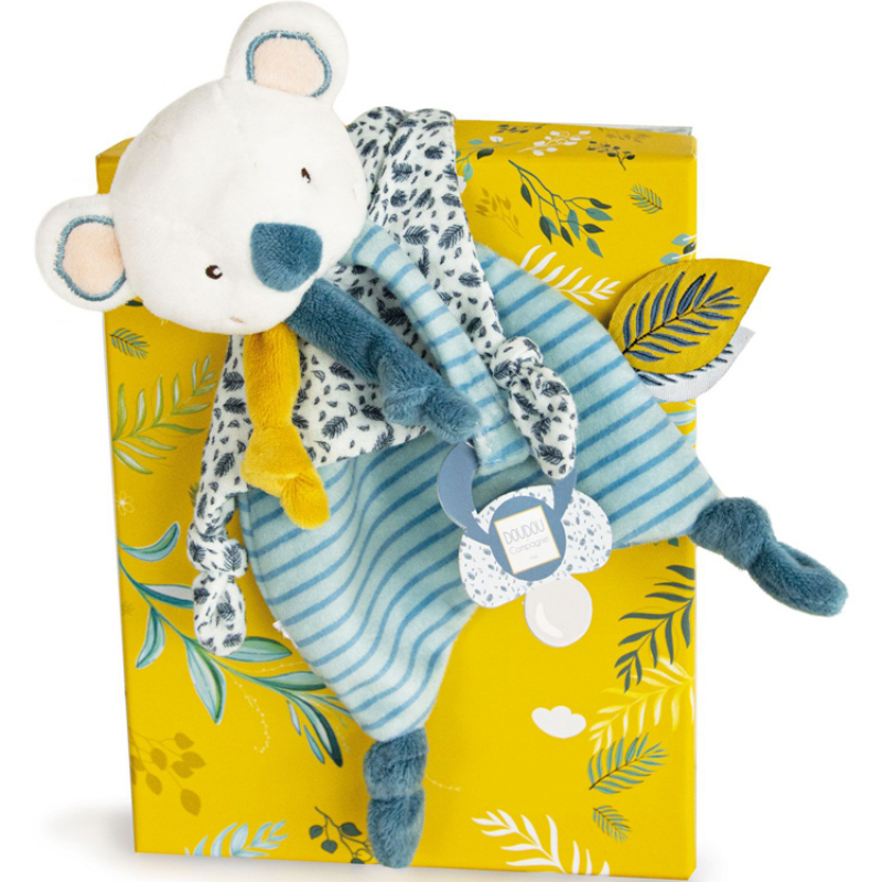 Coffret doudou attache sucette Yoca le koala (20 cm) (Doudou et Compagnie) - Image 2