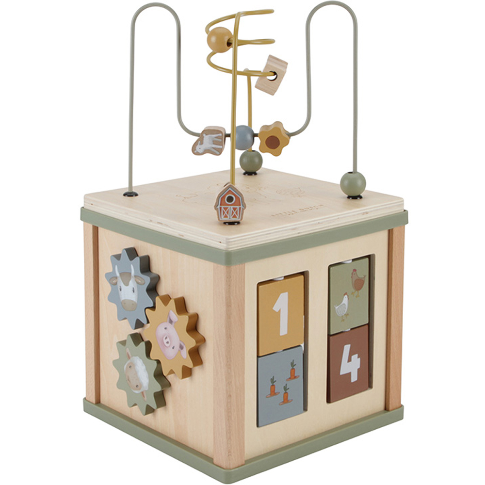 Cube d'activités en bois Little Farm (Little Dutch) - Image 5