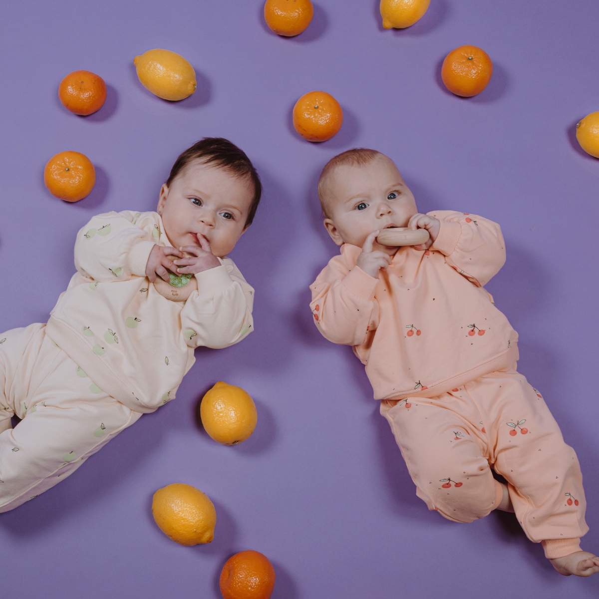 Hochet sensoriel Sensory Donut Kiwis (Petit Boum) - Image 2