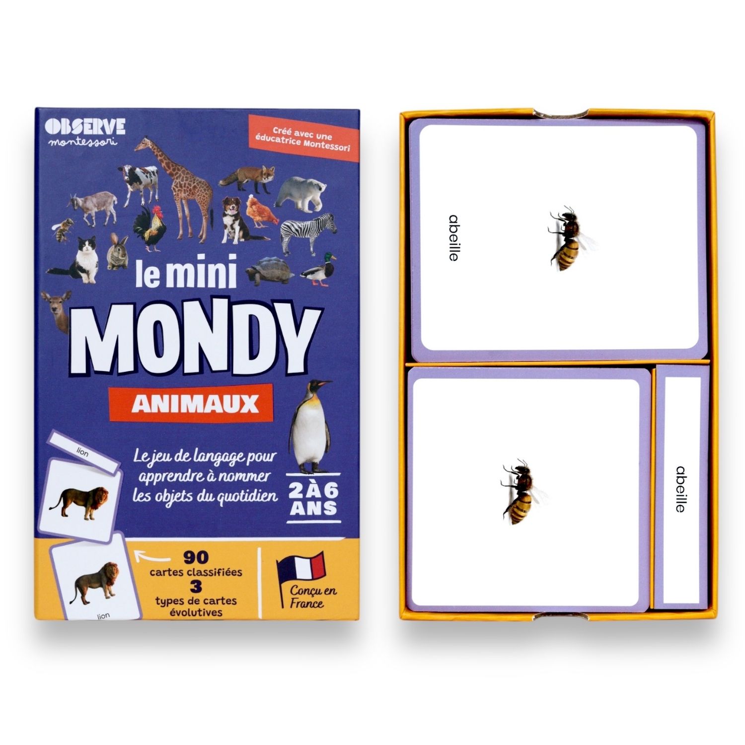 Coffret Mini Mondy (jeu de langage autour des animaux) (Observe Édition) - Image 6