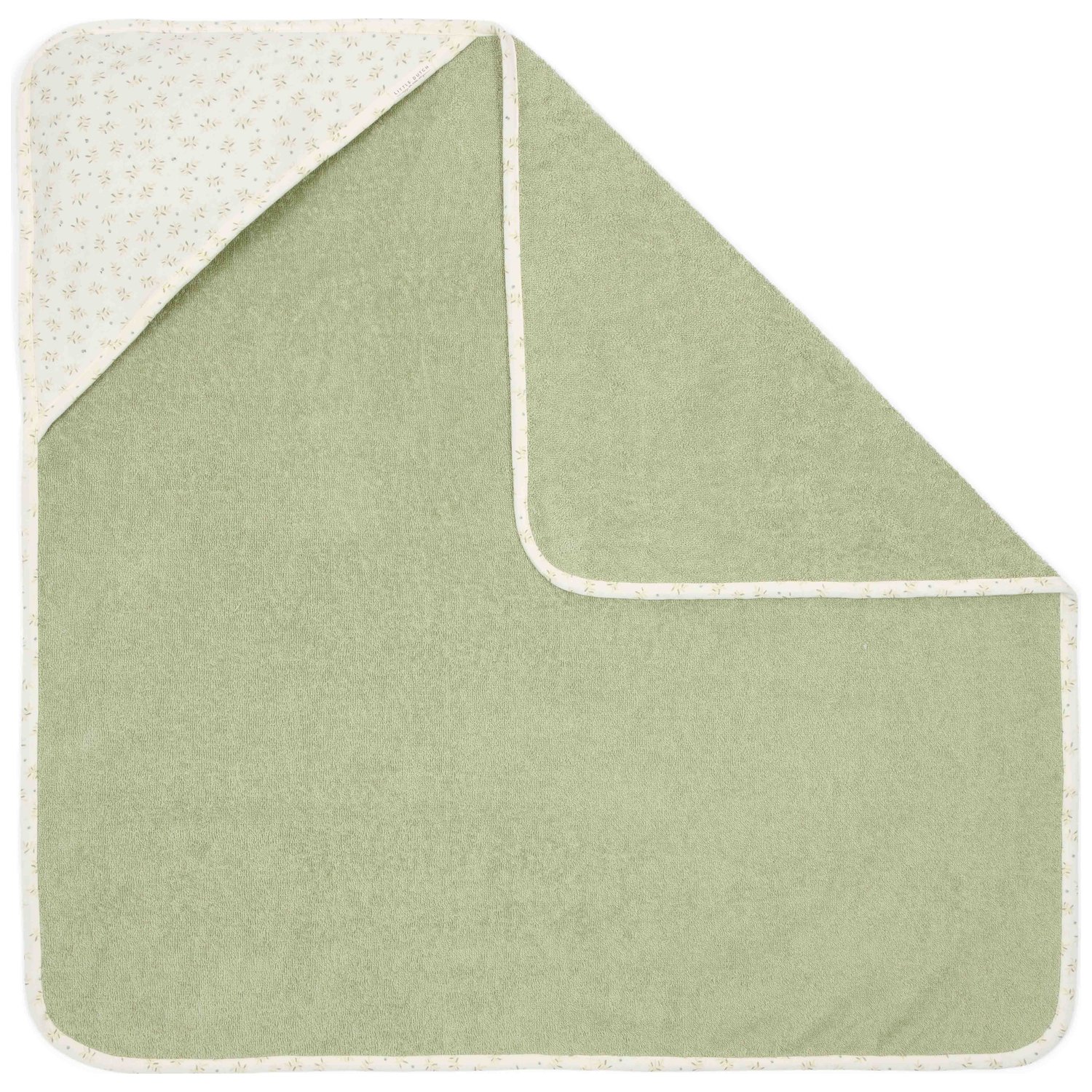 Cape de bain Blueberry Leaves (75 x 75 cm) (Little Dutch) - Image 2